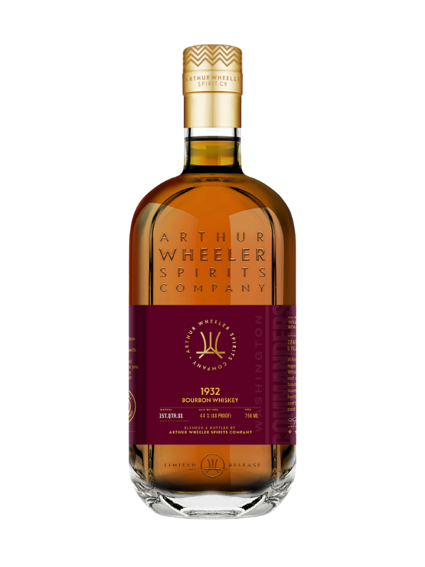 Arthur Wheeler Spirits Company "1932" Bourbon Whiskey (Maryland)