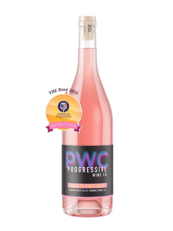 2023 Progressive Wine Co. "Cohort 3" Rose of Pinot Noir (Russian River Valley, CA) 3P