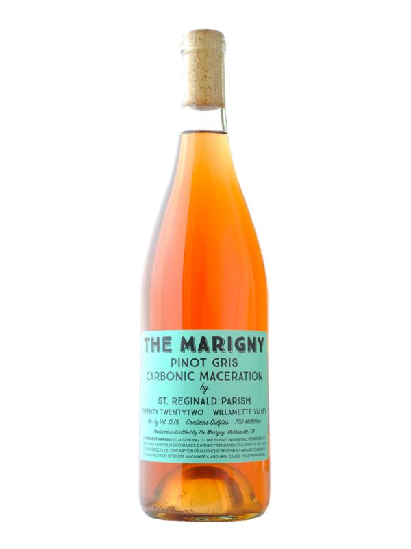 2022 St Reginald Parish The Marigny Carbonic Maceration Pinot Gris (Willamette Valley, OR) 4W