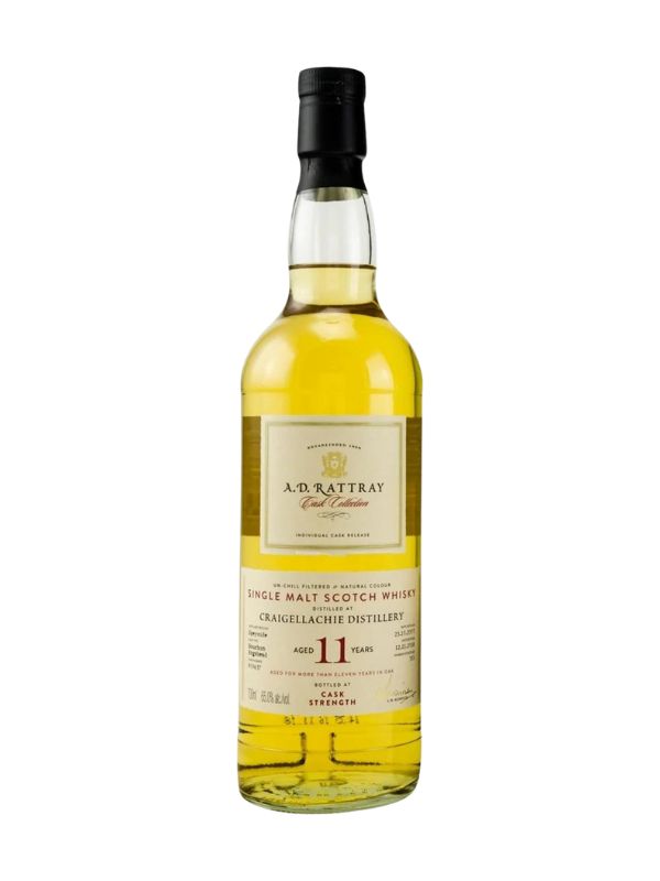 AD Rattray Craigellachie 11 Year Single Malt Whiskey (Speyside, SCT)