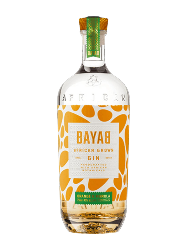 Bayab Burnt Orange & Marula African Gin (KwaZulu-Natal, SA)