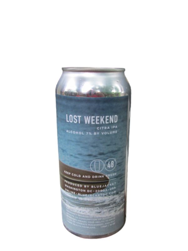 Blue Jacket "Lost Weekend" Hazy IPA (Washington, DC)