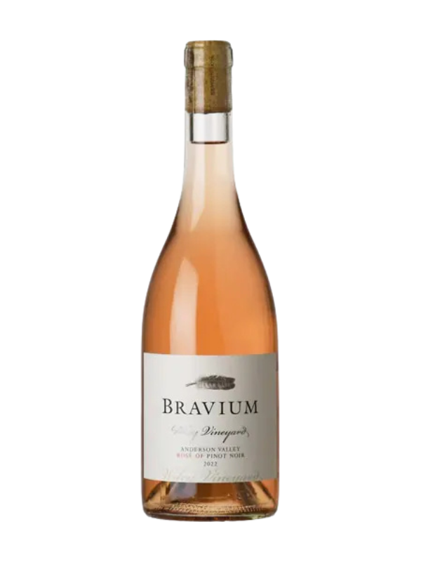 2022 Bravium Wiley Vineyards Rosé of Pinot Noir (Mendocino County, CA) 3P