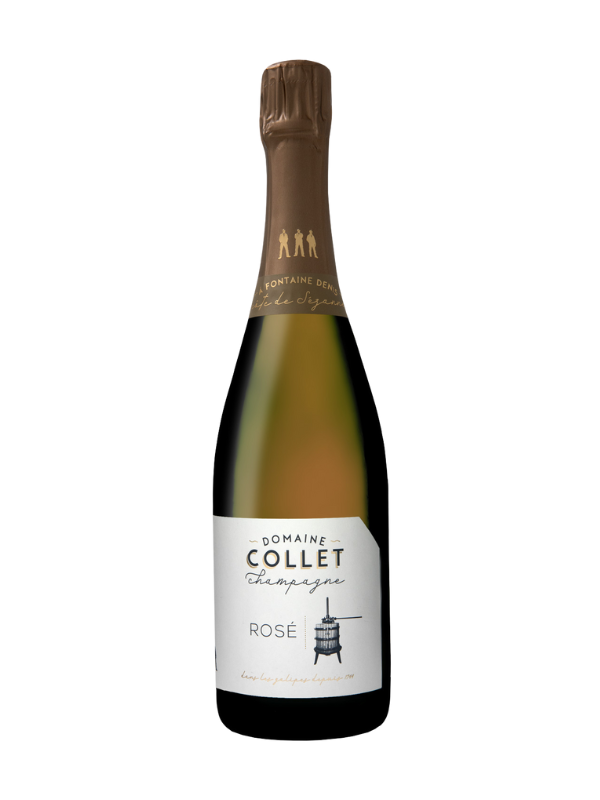 NV Domaine Collet Champagne Brut Rose (Champagne, FR)