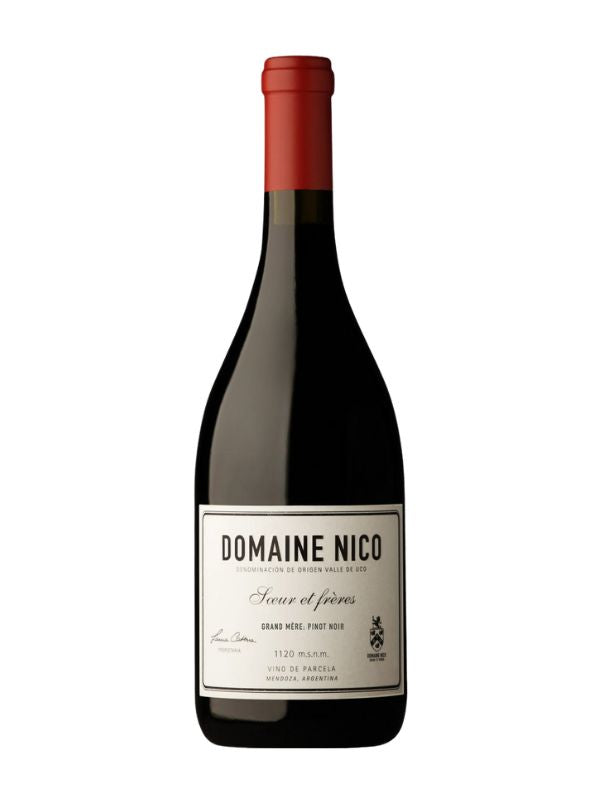 2021 Domaine Nico Grand Mere Pinot Noir (Mendoza, AR) 3R