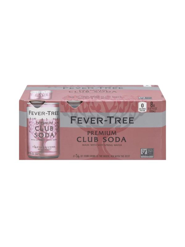 Fever Tree Club Soda 150ml 8-Pack (New York, USA)