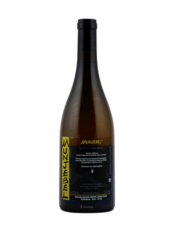 2022 Frank Cornelissen Munjebel Bianco (Sicily, IT) 3W