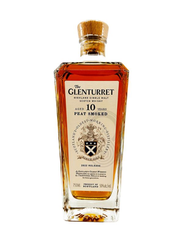 The Glenturret "10 Year Peat Smoked" 2022 Release (Scotland)