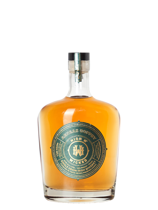 High N' Wicked "Aeneas Coffey" Single Grain Irish Whiskey (Harrodsburg, KY)