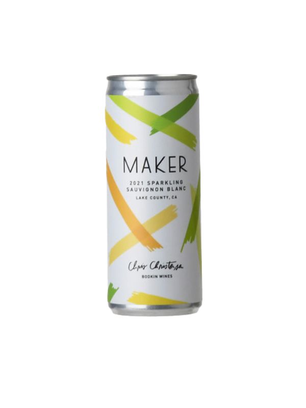 2022 Maker Wines Bodkin Sparkling Sauvignon Blanc 250ml Can (North Coast, CA)