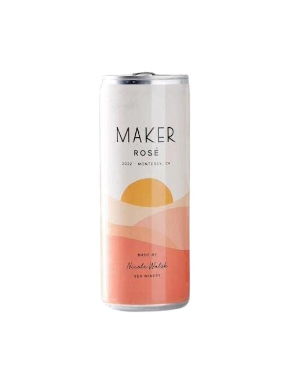 2022 Maker Wines Ser Winery Rose 250ml Can (Monterey, CA)