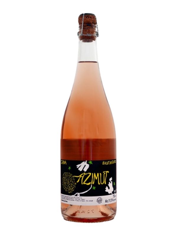 NV Azimut Cava Brut Nature Rose (Catalonia, SP)