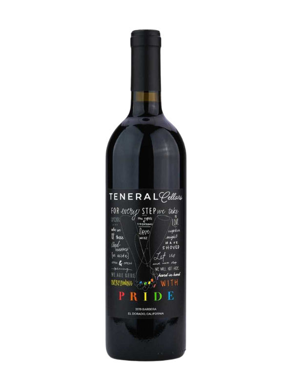 2019 Teneral Cellars "Overflowing with Pride" Barbera (Amador County, CA) 3R