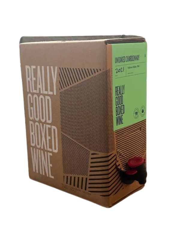 2021 Really Good Boxed Wine Chardonnay (Yakima Valley, WA) 4W