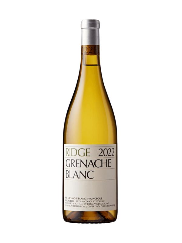 2022 Ridge Vineyards Grenache Blanc (Napa Valley, CA) 4W