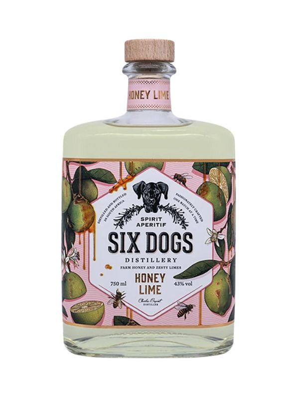 Six Dogs "Honey Lime" Gin (South Africa)