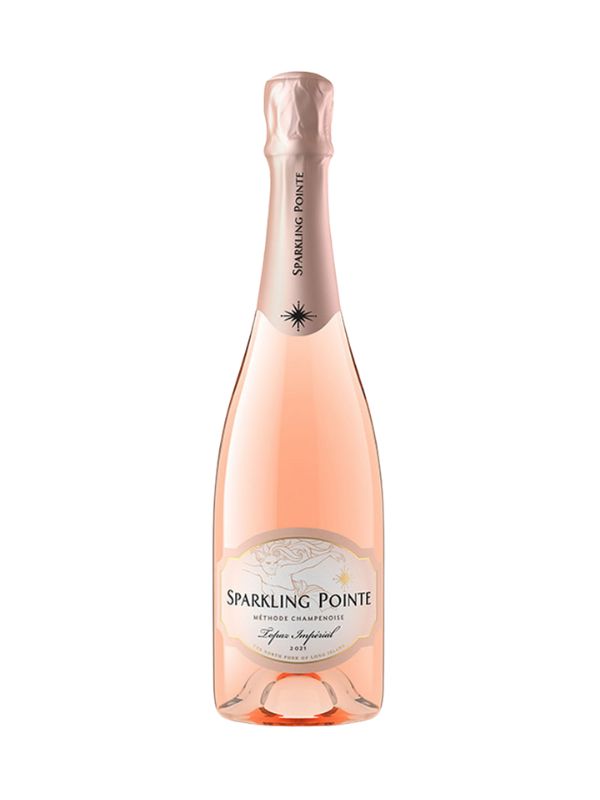 NV Sparkling Pointe “Topaz” Brut Rose (Long Island, NY)