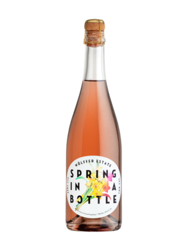NV Wolffer "Spring in a Bottle" Sparkling Non-Alcoholic Rose (Rheinhessen, DE)