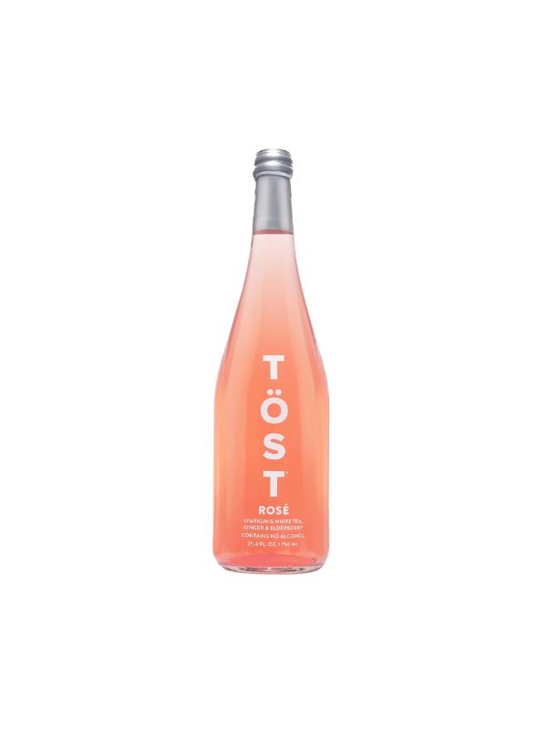 TÖST All-Natural Alcohol Free Sparkling Rose 250ml (Vermont)