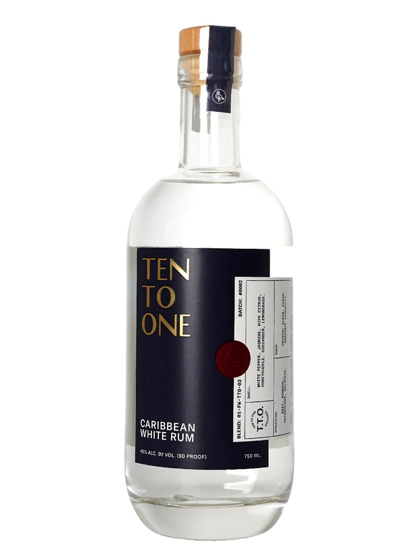 Ten to One White Rum (Caribbean)